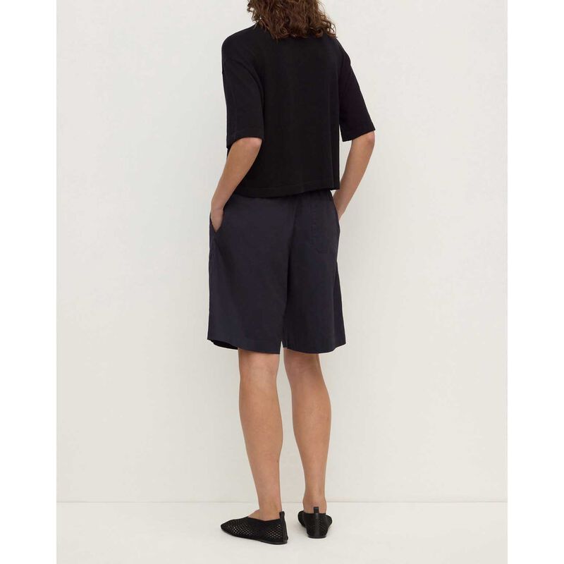Assembly Label Riley Poplin Short True Navy image number 1